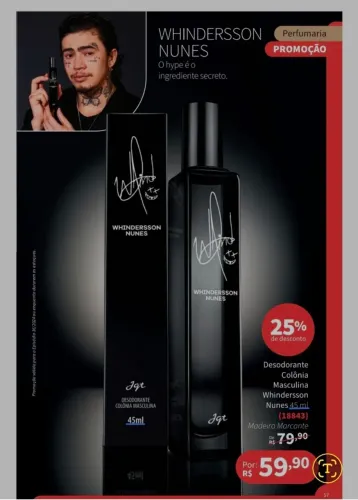 Perfume Whindersson Nunes Jequiti
