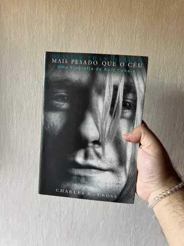 Livro Mais Pesado que o Céu (Kurt Cobain)