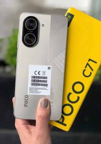 Poco C71 DualSim - Global - Dourado 128/4