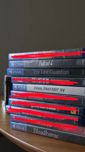 Pack de jogos PS4 - Mídia Física