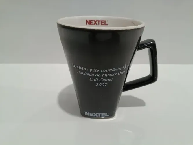 Caneca Nextel de Porcelana ano de 2007