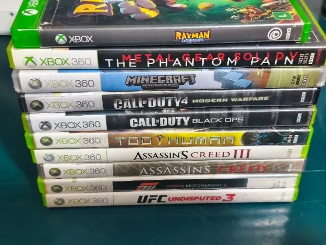 10 Jogos originais xbox 360 