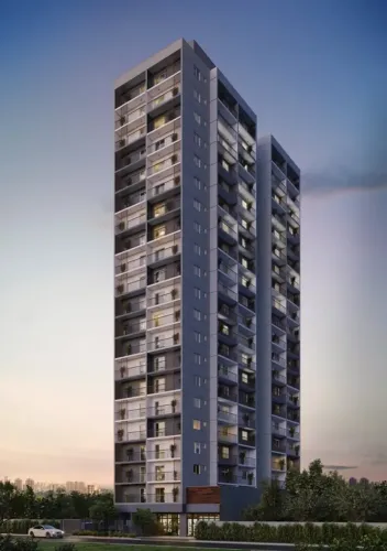 APARTAMENTO 29M² 1 DORMITÓRIOS E VARANDA - VILA OLIMPIA - A PARTIR DE 383MIL - PROXIMO AO