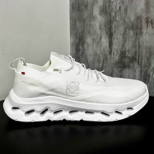 Tênis On Cloudtilt x LOEWE All White Original