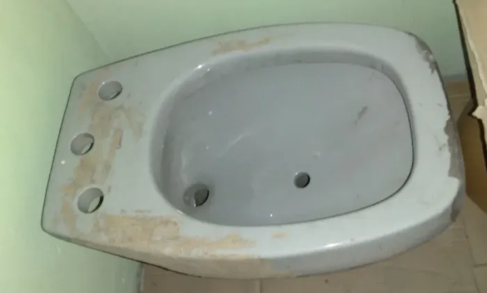Bidê Celite 3 Furos Cinza Prata