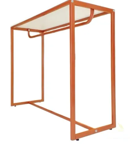 Balcão Central Metalon com MDF - DOURADO