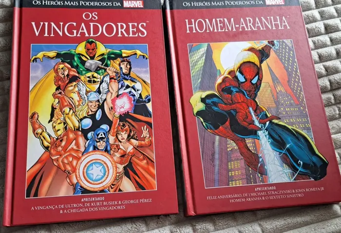 Homem-Aranha e Vingadores, Coleção Salvat Capa Vermelha