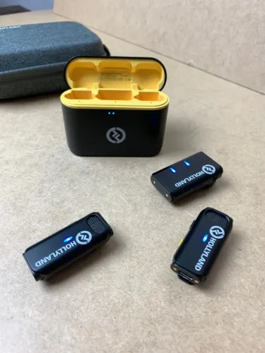 Microfone Lapela Sem Fio - 2 Pessoas - Hollyland Lark M1 Duo