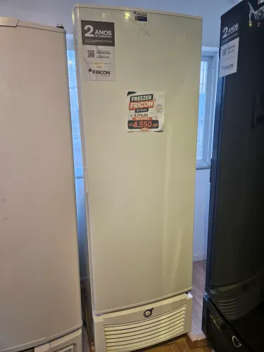 freezer vertical branco 569 litros - 2 anos de garantia 