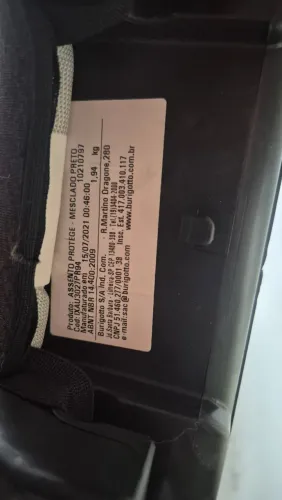 Assento de Elevação Burigotto Protege ? 15 a 36kg ? R$ 100