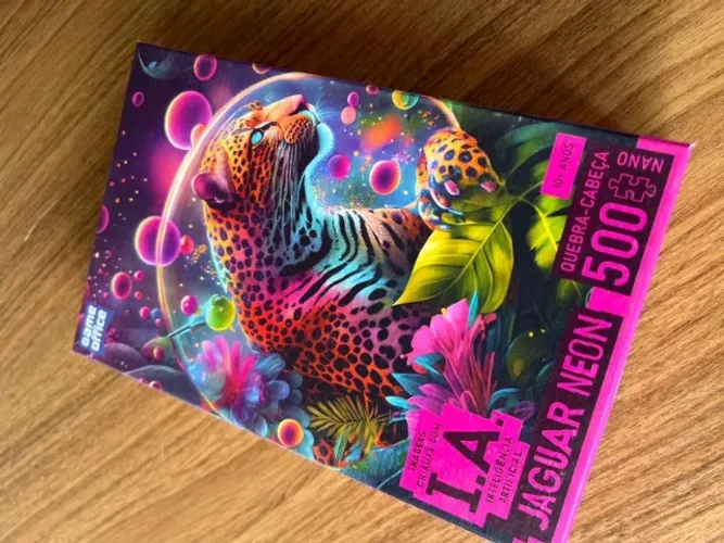 Kit com 4 quebra-cabeças IMPERDÍVEL