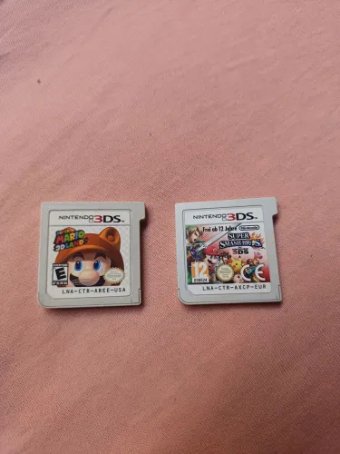 Mario 3d land e Super Smash Bros Nintendo 3DS