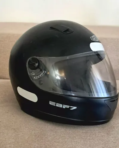 Capacete EBF 7 New Preto Fosco 60