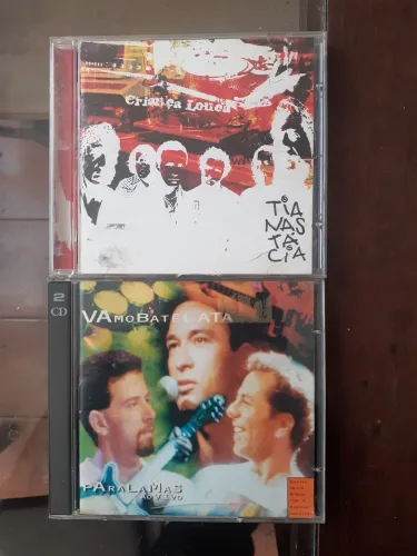 CD Tianastácia e CD Paralamas (duplo)