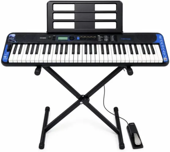 Teclado Casio CT-S300 + suporte X + pedal sustain