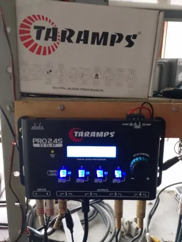 processador audio taramps pro 2,4 pouco uso 