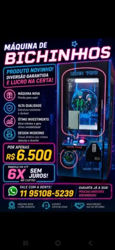 MÁQUINA DE BICHINHOS