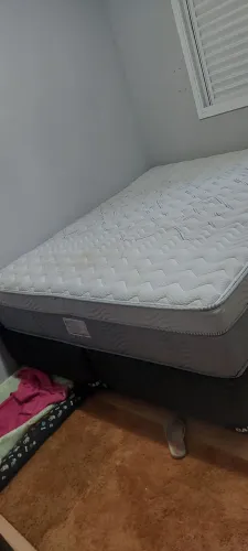 Cama Box Queen + Colchão Copel New Wembley - Excelente Estado ?