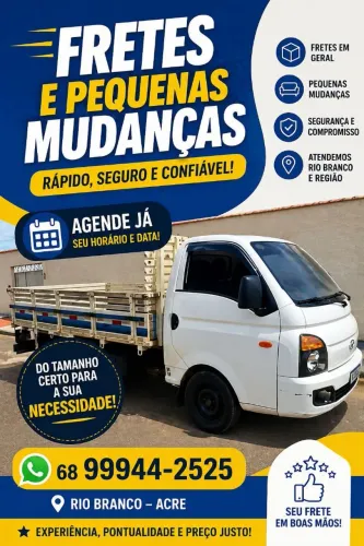 Fretes e Pequenas Mudanças
