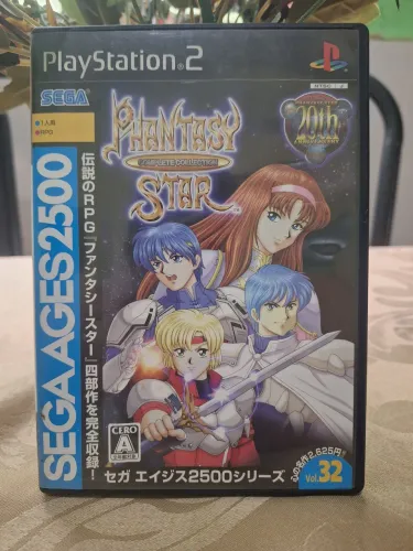 PHANTASY STAR COMPLETE COLLECTION - PS2 JAPONÊS 