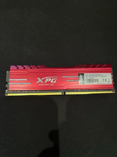 Memória DDR4 XPG Gammix D10, 8GB 3000Mhz, Red