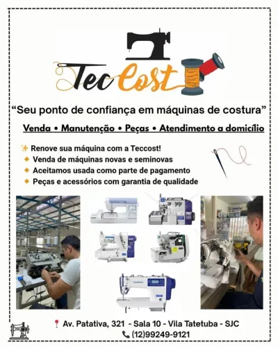 Técnico de máquinas de costura
