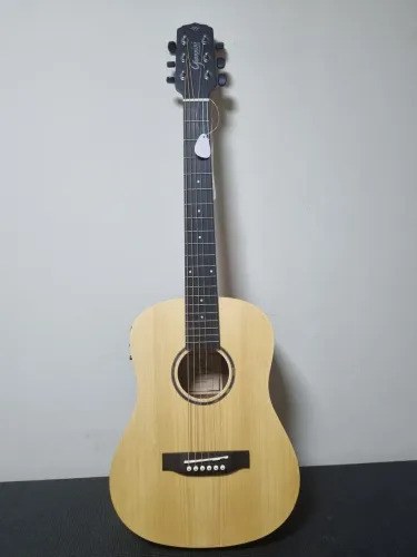 VIOLÃO BABY GIANNINI TRAVEL GTG-36S EQ NS SATIN