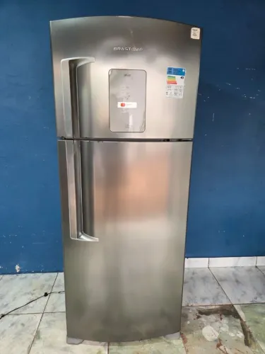 Vendo geladeira Brastemp inox
