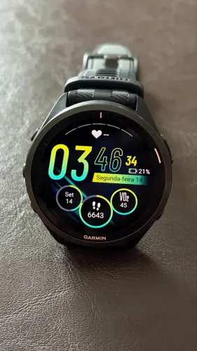 GARMIN FORERUNNER 965 - IMPECÁVEL | POUQUÍSSIMO USO