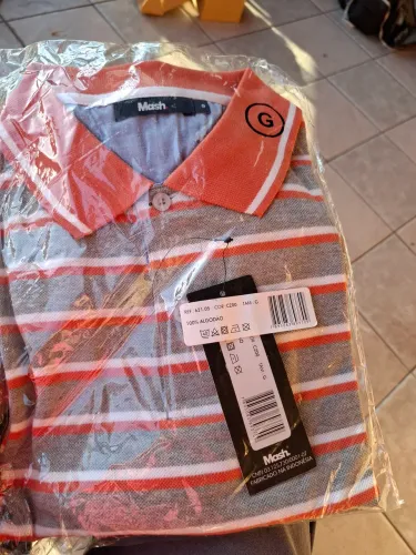 Camiseta Polo Mash Nova