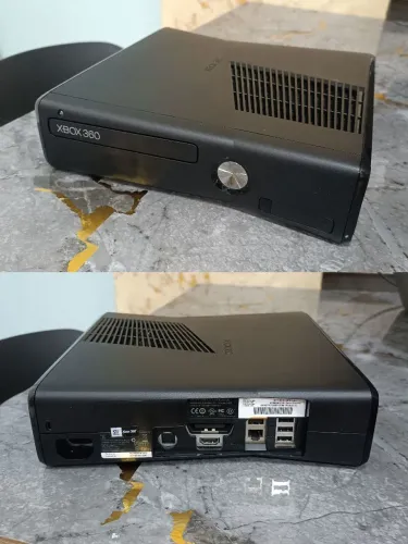 Xbox 360 Slim 250GB | Desbloqueio RGH / AURORA+ 47 Jogos. E emuladores