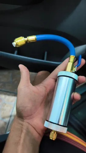 Injeção de tintura ar condicionado R12 R134A R22 2 Onças tubo de enchimento de líquido 