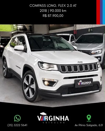 Jeep Compass Longitude 2.0 4X2 Flex 16V Aut. 2018
