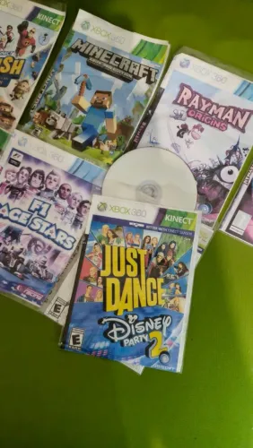 Lote 11 jogos Xbox 360 desbloqueados  Minecraft Mortal Kombat Gears Rayman