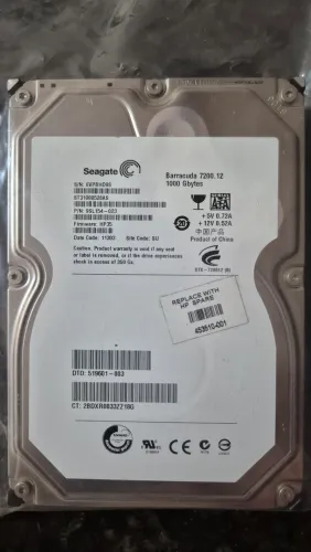 HD Sata 1TB Barracuda