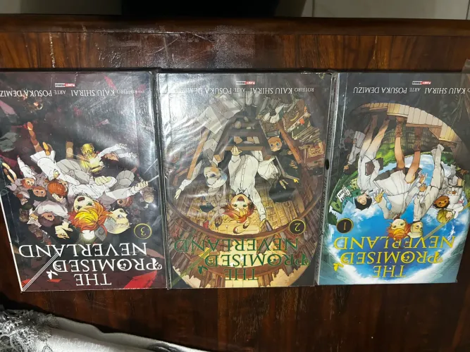 The promised neverland 1, 2 e 3