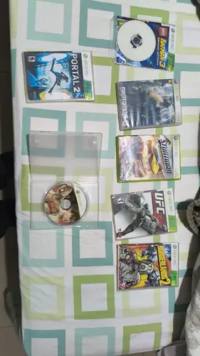 Jogos de Xbox 360 mídia física