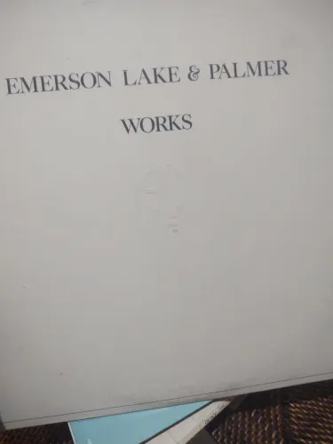 LP Duplo Elp -Emerson Lake & Palmer -words volume 1 , 1977 Raro