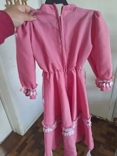 Vestido de prenda infantil tamanho 3/4