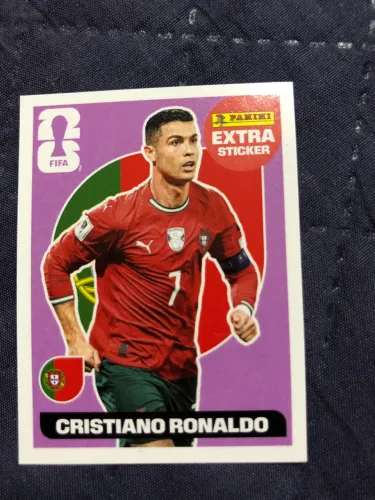 Cristiano Ronaldo Figurinha Legend Roxa Original 2026
