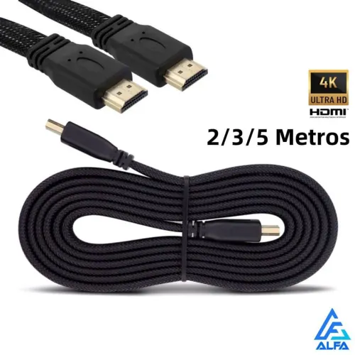 Cabo HDMI pra TVs computadores 2, 3 ou 5 metros