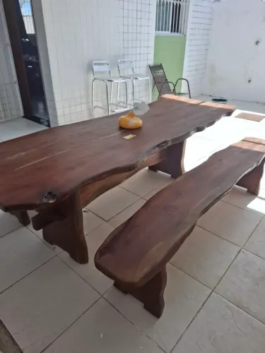 Mesa rústica