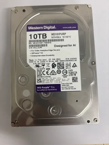 HD PURPLE WD 10TB - WD101PURP