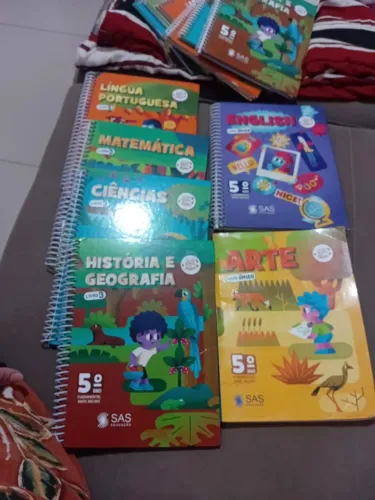 Livros SAS Educação 5° ano fund. I