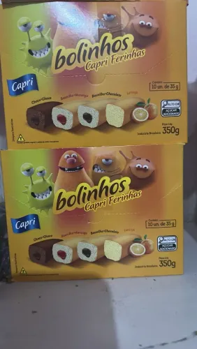 Bolinhos recheados sortidos