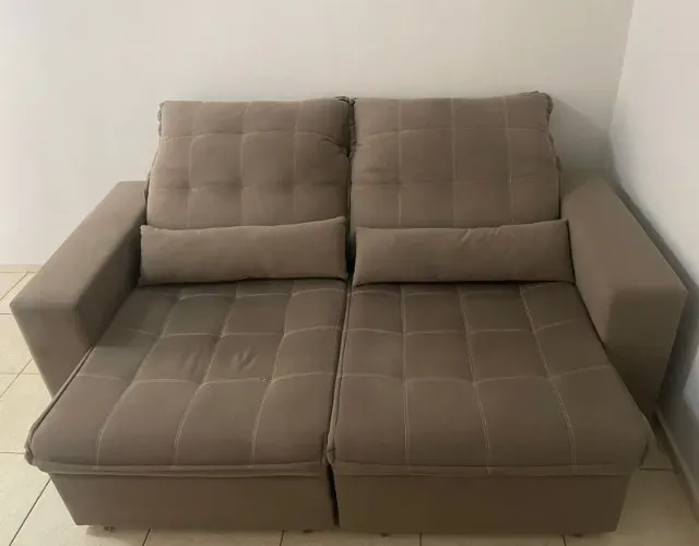 Sofá Retrátil 2 lugares