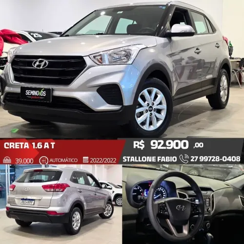 Hyundai Creta Action 1.6 16V Flex AUT 2022