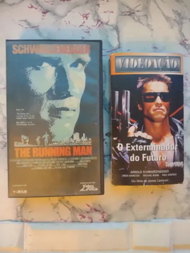 2 Vhs Schwarzenegger 