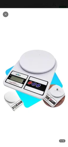 Balança Digital de Precisão de Cozinha, Capacidade 10 kg