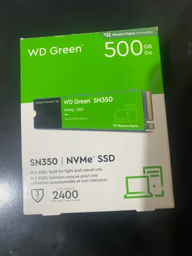 SSD NVME 500GB WD Green
